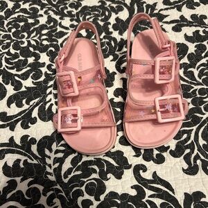 Old Navy Pink Kids Sandals with Star Accents